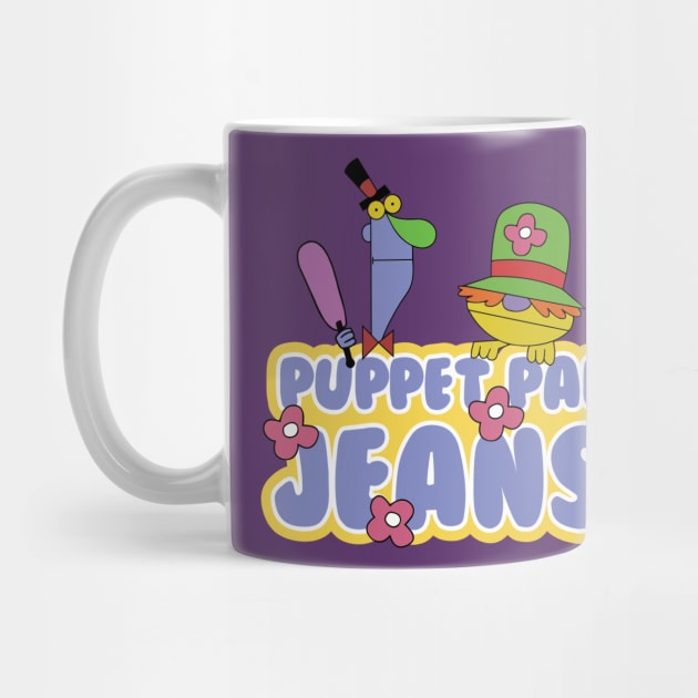 Puppet Pal Jeans Dexter's Laboratory by Perpetual Brunch